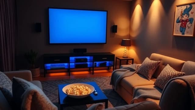 Hemmabiograf och underhållning på fritiden