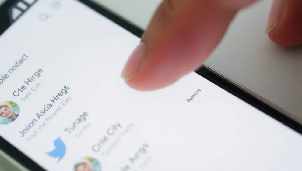 Hur tar man bort någon från Snapchat