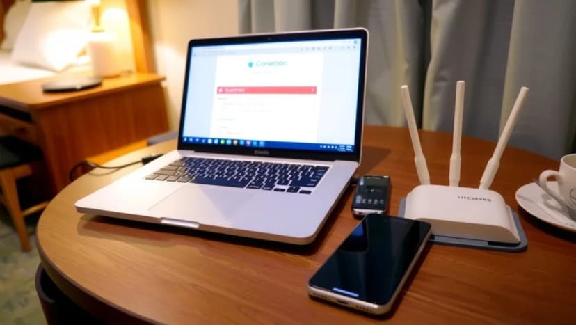 Kan inte logga in på Scandic wifi